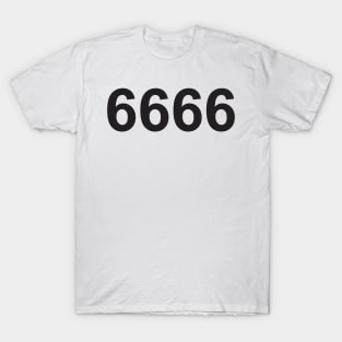 Angel number 6666 T-Shirt